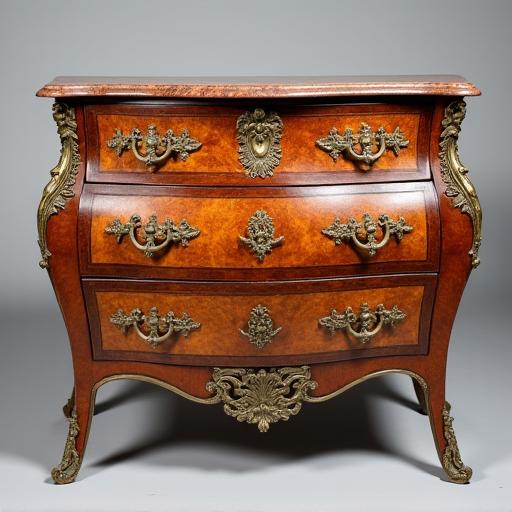 Commode avant restauration